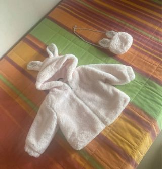 Pelliccetta bimba con borsa abbinata bimba