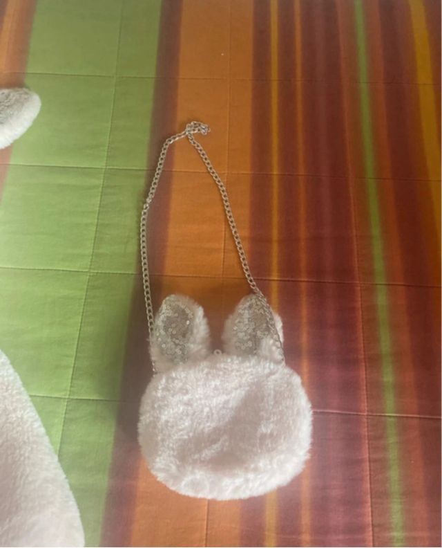 Pelliccetta bimba con borsa abbinata bimba 