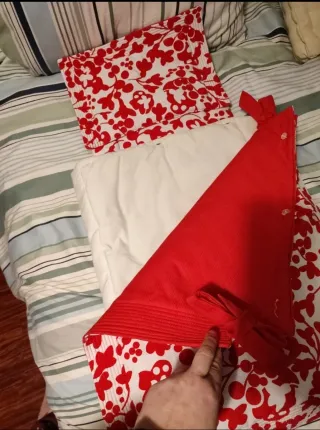 Saco Capazo Bugaboo Rojo y Blanco