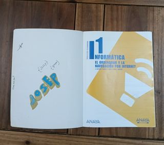Libro de texto de Informática, nivel ESO