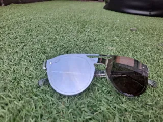 Gafas de sol Soloptical grises efecto espejo