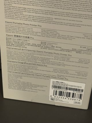 Xiaomi Portable Photo Printer Pro