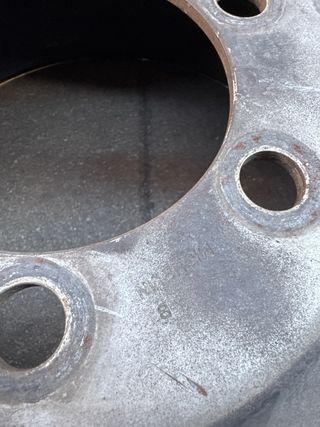 2 Llantas Furgon IVECO 16 Pulgadas