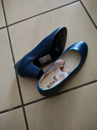 Tacones de baile GLADIE azules
