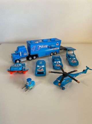 Team Dinoco Cars de Metal