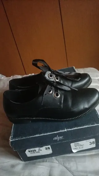 Zapatos Negros Talla 38