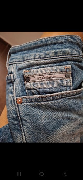 Vaquero Calvin Klein chica Talla 38