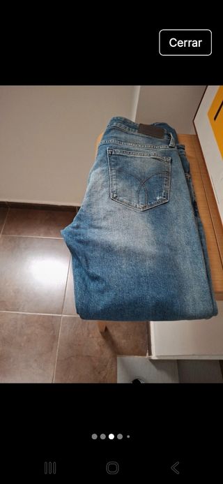 Vaquero Calvin Klein chica Talla 38
