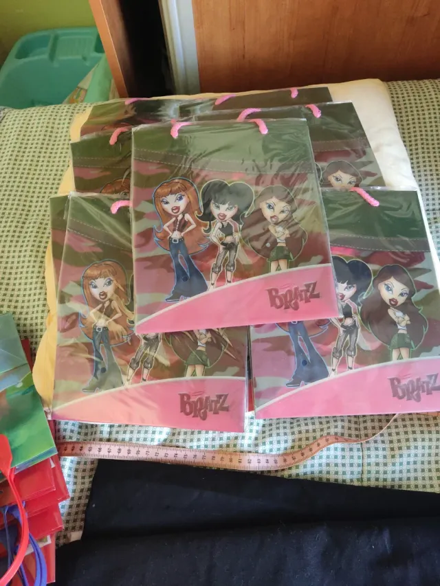 Bolsas Bratz Infantiles Nuevas (Pack 9) +10 micki