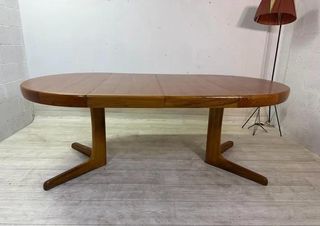 Mesa extensible vintage madera