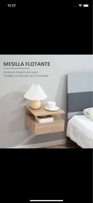 2 tavoli galleggianti in legno