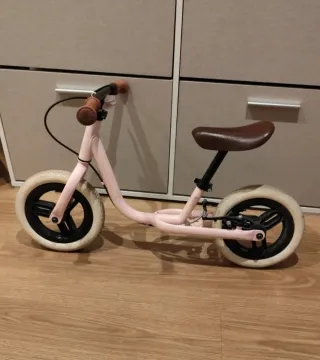Bicicleta sin pedales Decathlon rosa
