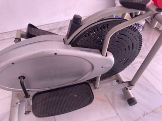 Bicicleta Elíptica Gris