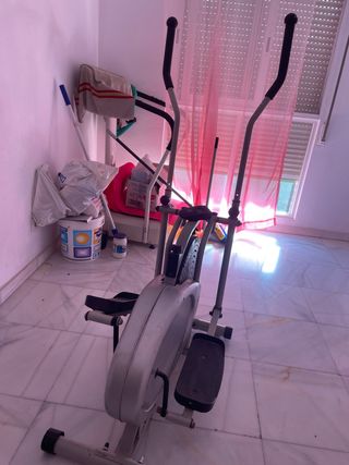 Bicicleta Elíptica Gris