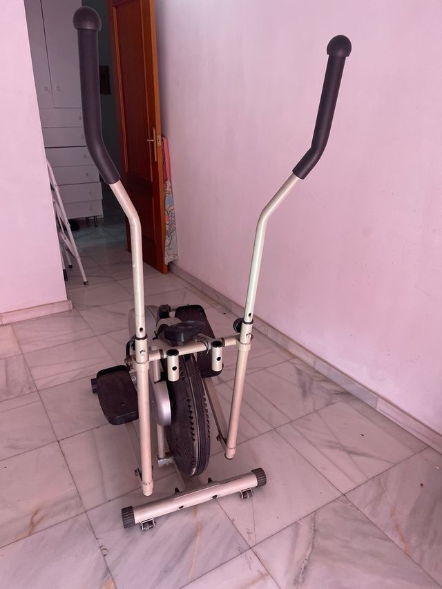 Bicicleta Elíptica Gris