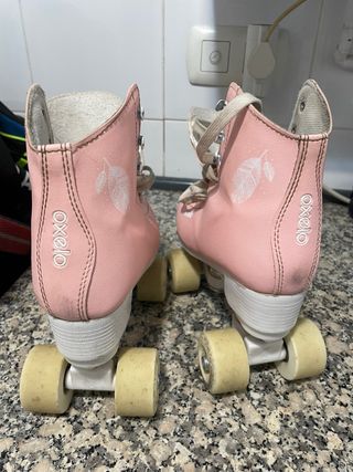 Patines Oxelo Talla 37 Rosas