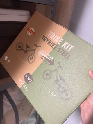 Bicicleta Equilibrio + Triciclo Trybike Infantil