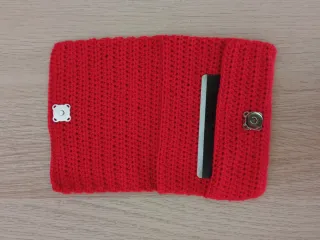 Cartera crochet hecha a mano