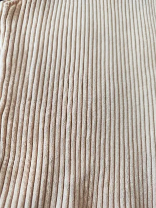 Camiseta sin mangas de canalé 