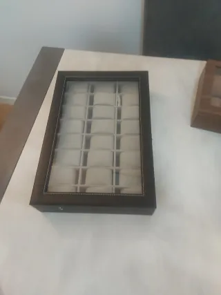 Scatola porta orologi 24 posti