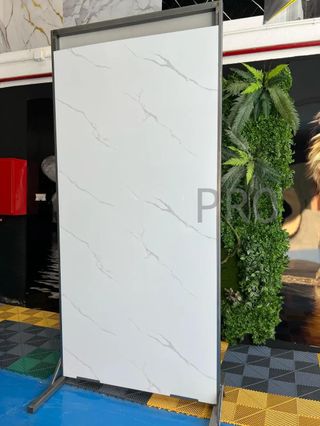 Placa decorativa Mármol Blanco Exterior