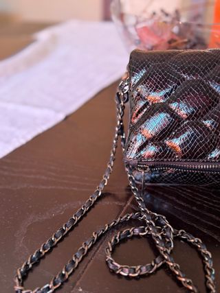 Bolso Zadig & Voltaire negro piel serpiente
