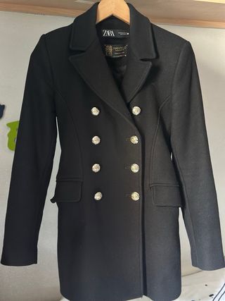 Abrigo lana Manteco Zara
