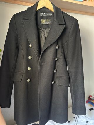 Abrigo lana Manteco Zara