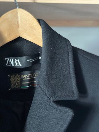 Abrigo lana Manteco Zara