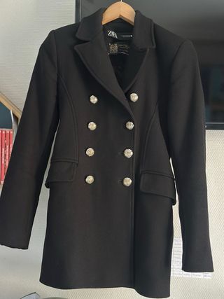 Abrigo lana Manteco Zara