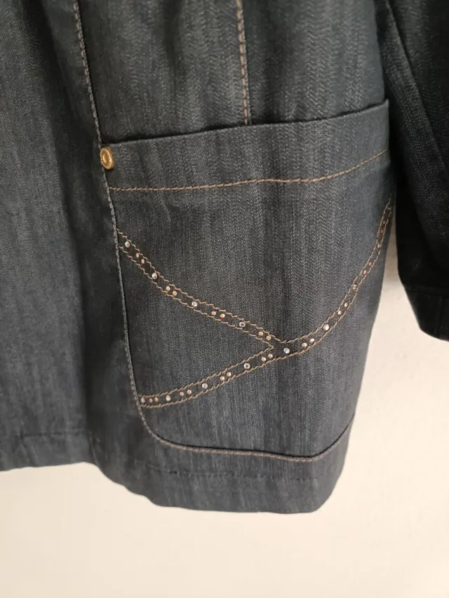 Completo jeans donna tg 52