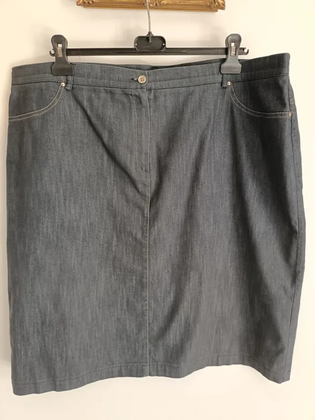 Completo jeans donna tg 52