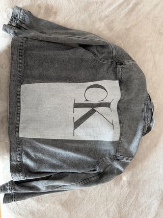 Chaqueta Jean Calvin Klein Gris xl - Sin Uso