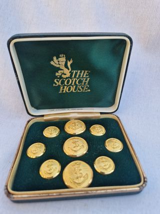 Juego de botones vintage The Scotch House
