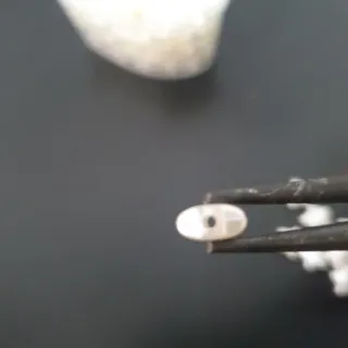 Abalorios estrellas perla blancas