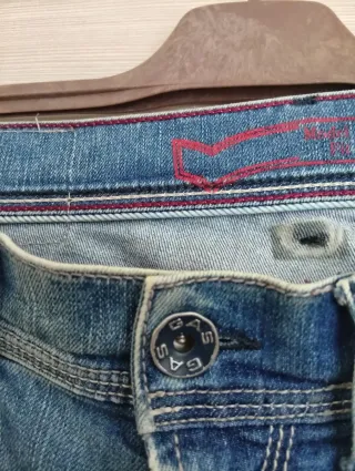 Pantaloni Jeans GAS Uomo Blu
