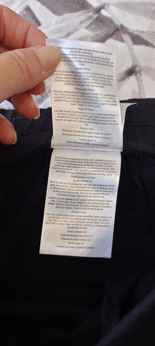 Pantaloni neri taglia XXL