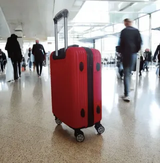 Valigia 55cm rossa