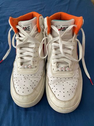 Nike Court Vision Mid NN Blancas Rojas