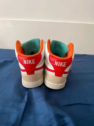 Nike Court Vision Mid NN Blancas Rojas