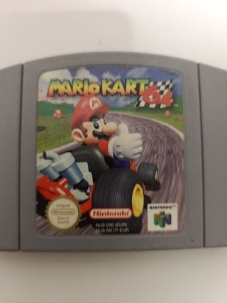 Nintendo 64. Mario Kart 64