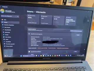 Portátil Asus Vivobook 15 OLED gráfica NVIDIA 3050