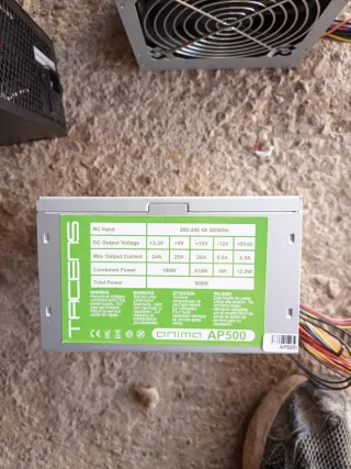 Fuente de Alimentación 3GO PS501S 501W
