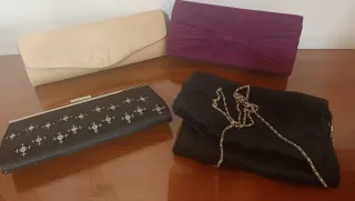 Lote 4 Bolsos de Fiesta