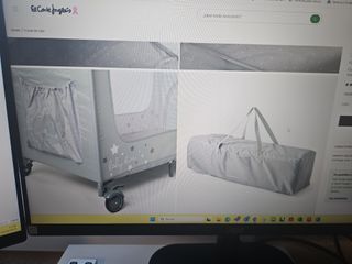 Cuna de viaje Cotton Juice y colchon