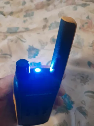 Motorola Walkie Talkie nero e giallo