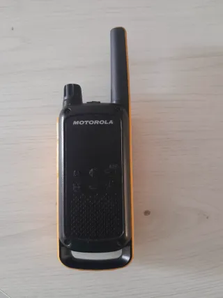 Motorola Walkie Talkie nero e giallo