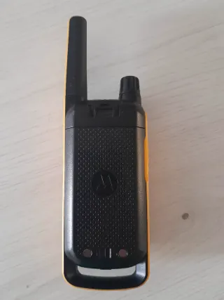 Motorola Walkie Talkie nero e giallo