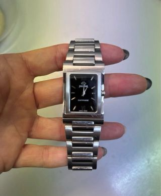 Reloj Jaguar Hombre Negro/Plateado