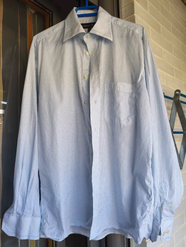 Camisa de cuadros  hombre